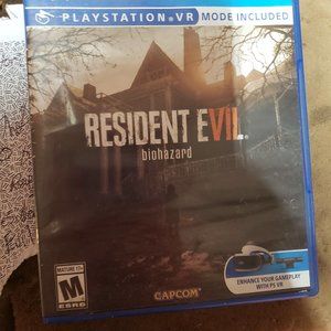 PS4 game Residential Evil biohazard